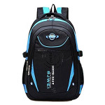 School Backpack For Kids (Black - Blue)